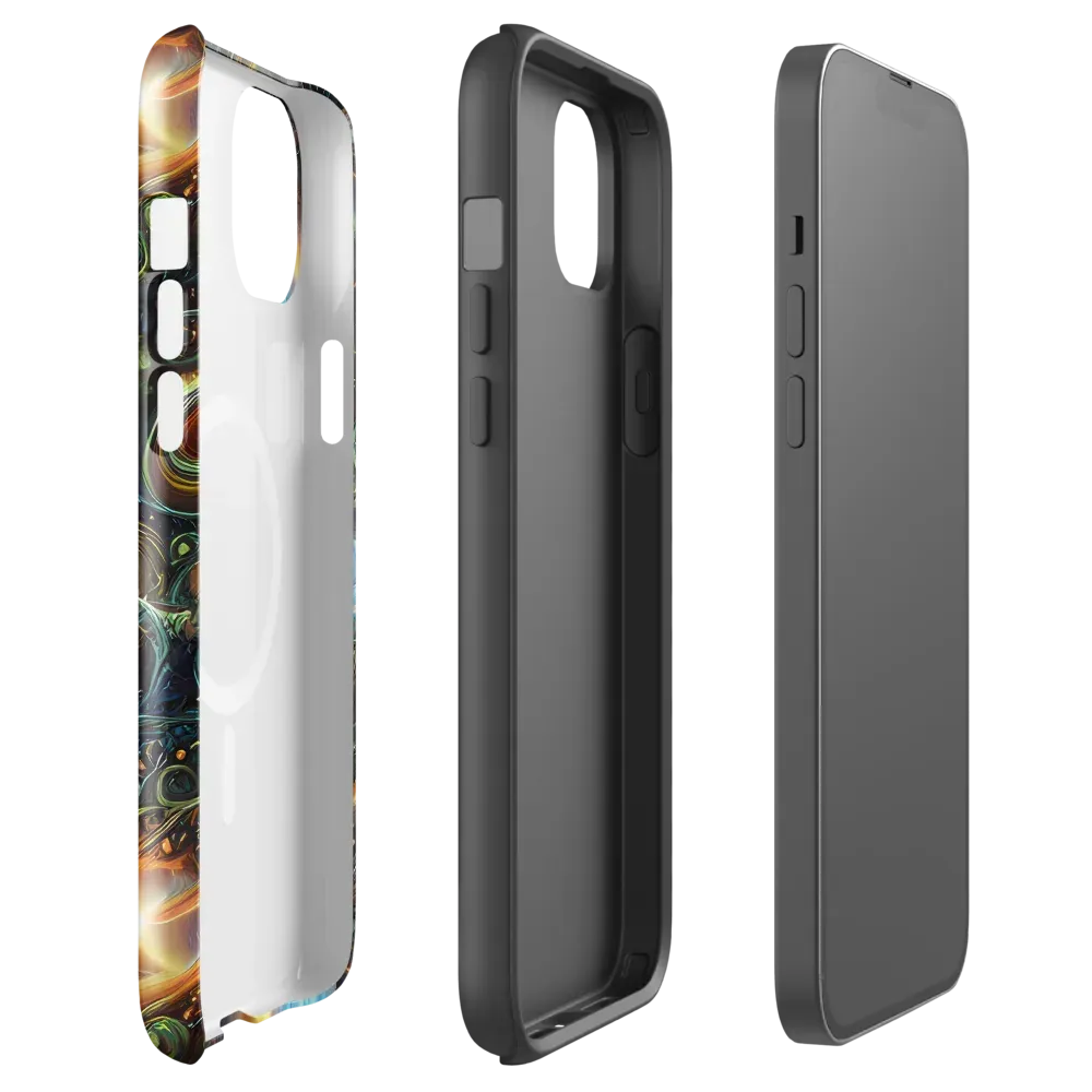 Ferez Vortex on MagSafe Tough Case for iPhone® — Front