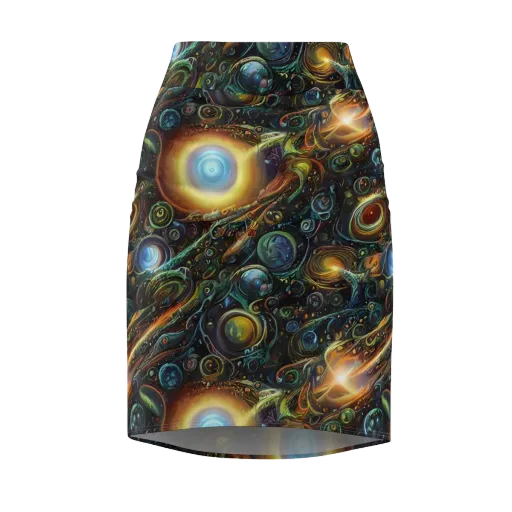 Ferez Vortex on a Pencil Skirt