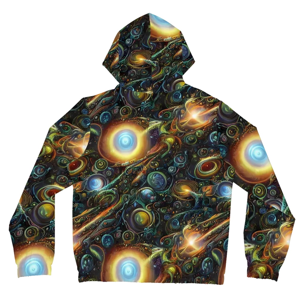Ferez Vortex on Women's Full-Zip Hoodie — Back