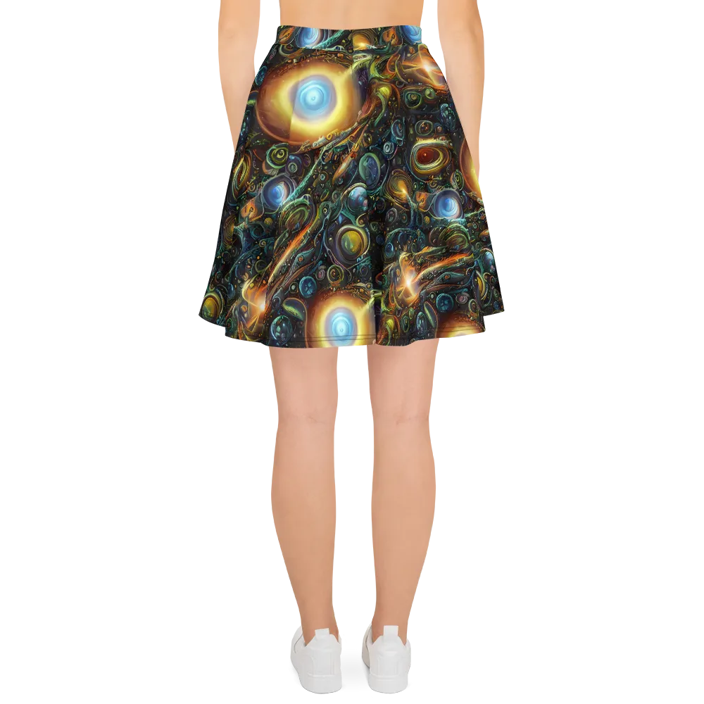 Ferez Vortex on Skater Skirt — Back