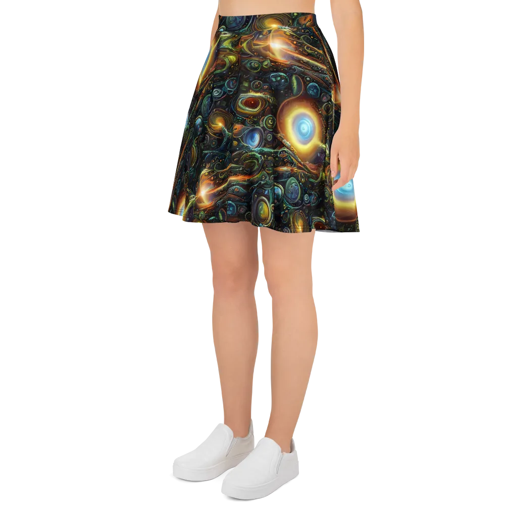 Ferez Vortex on Skater Skirt — Left