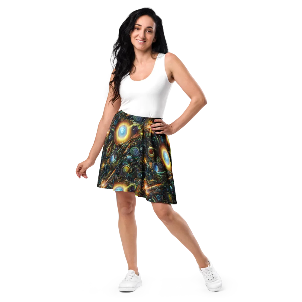Ferez Vortex on Skater Skirt — Front