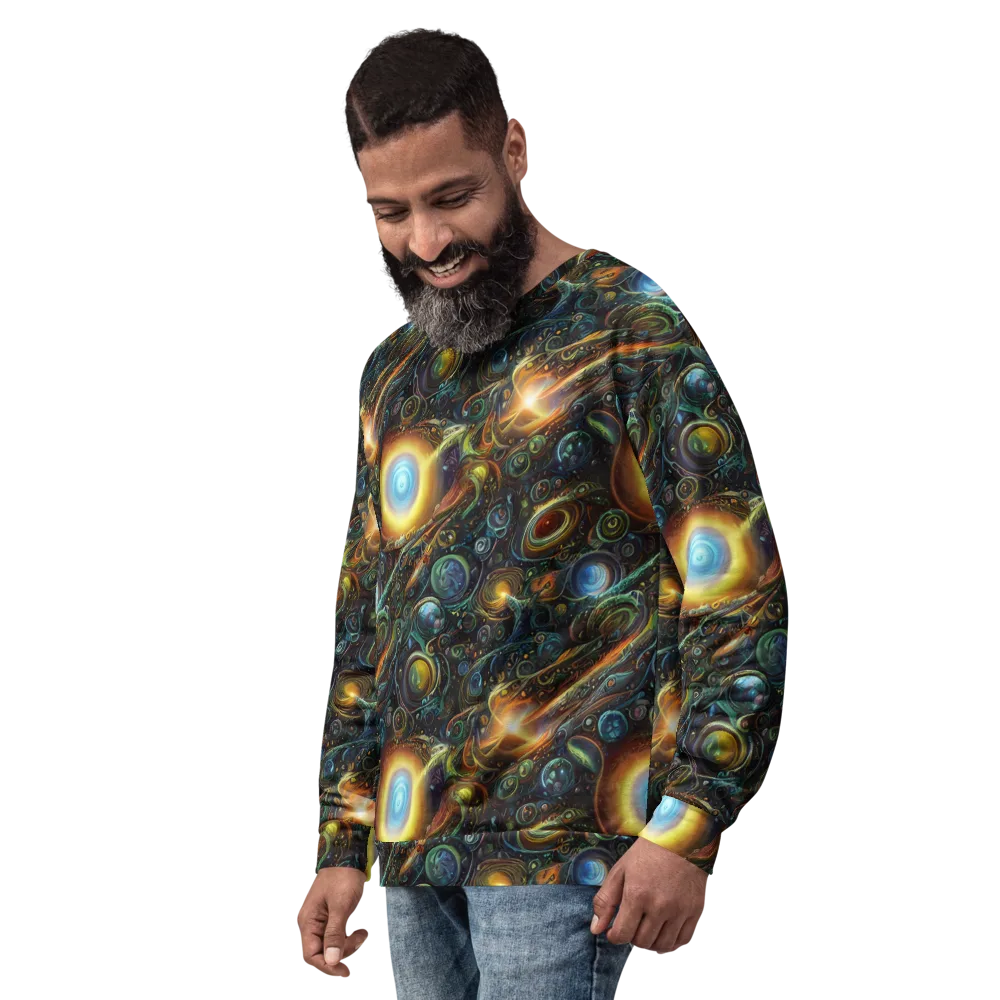 Ferez Vortex on Sweatshirt — Left Front