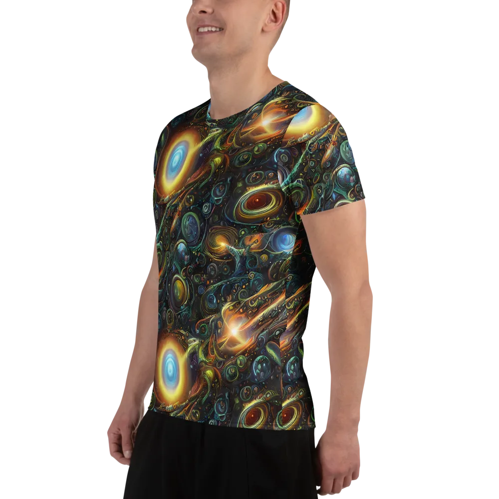 Ferez Vortex on Men's Athletic T-Shirt — Left
