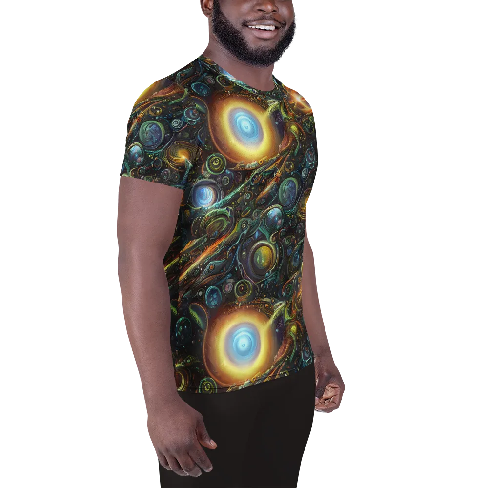 Ferez Vortex on Men's Athletic T-Shirt — Right