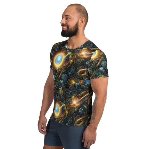 Ferez Vortex on a Men's Athletic T-Shirt