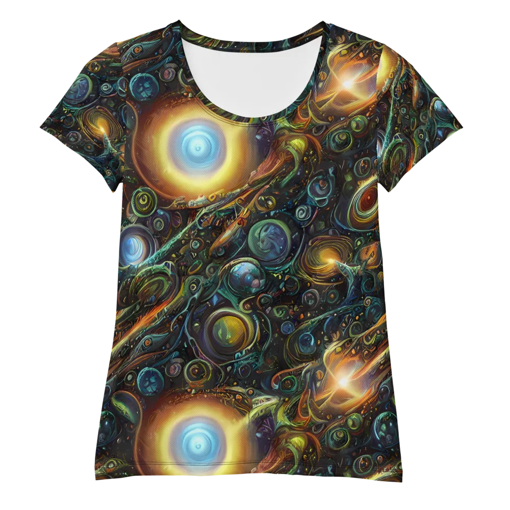 Ferez Vortex on Women's Athletic T-Shirt — Front