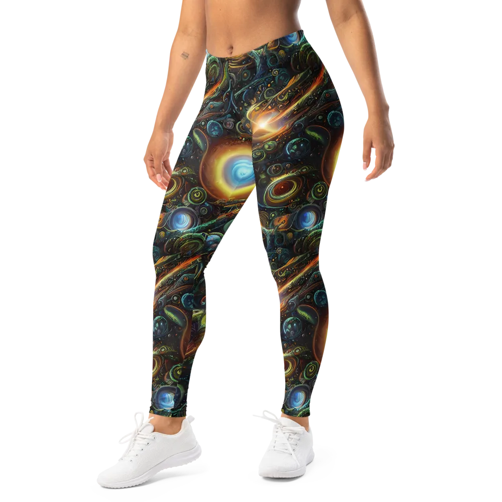 Ferez Vortex on Leggings — Left Front