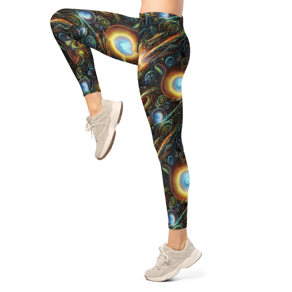 Ferez Vortex on Leggings — Left
