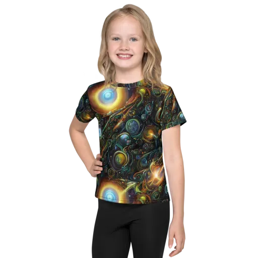 Ferez Vortex on a Kids Crew Neck T-Shirt