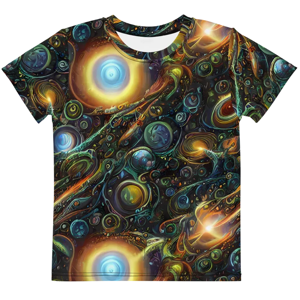 Ferez Vortex on Kids Crew Neck T-Shirt — Front