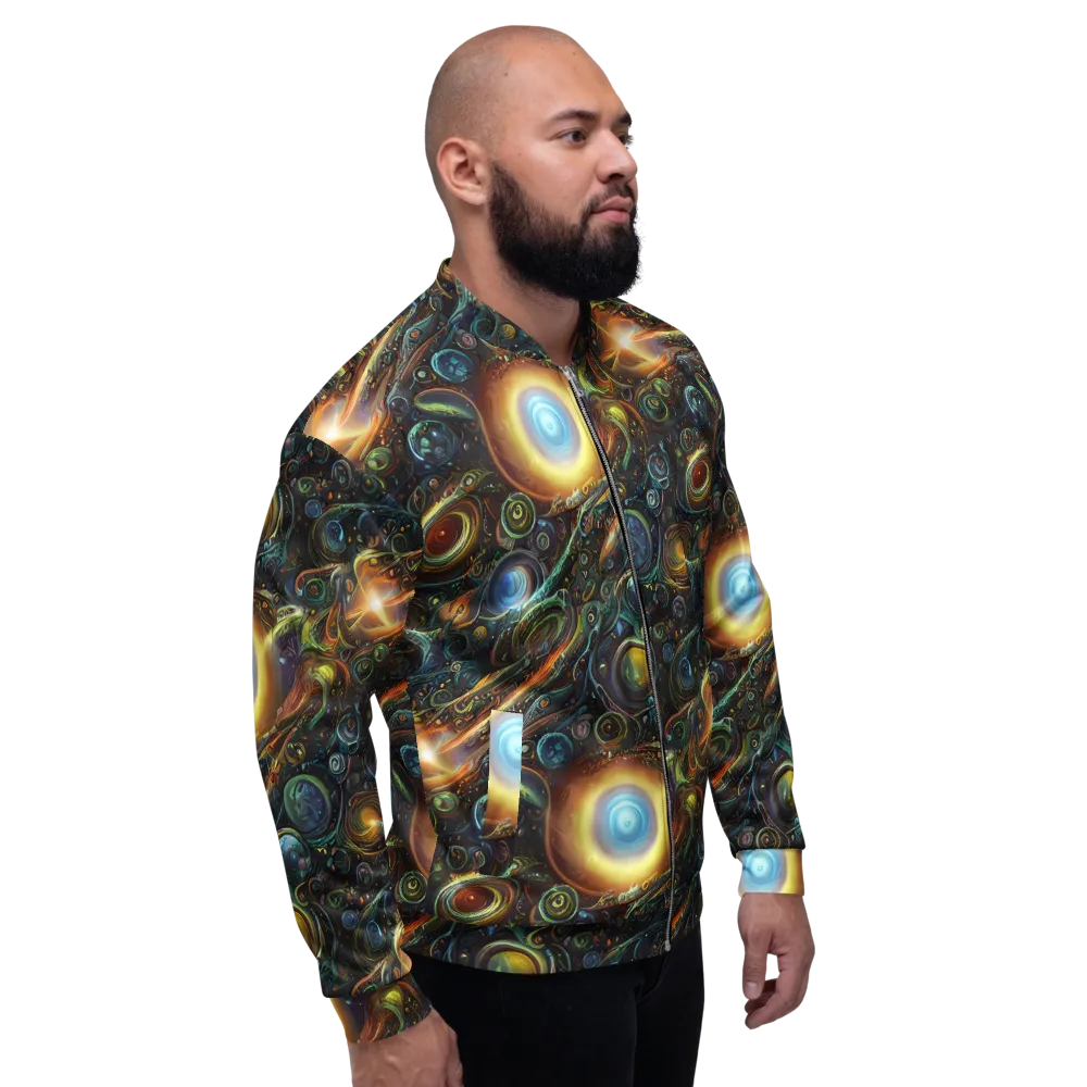 Ferez Vortex on Bomber Jacket — Right