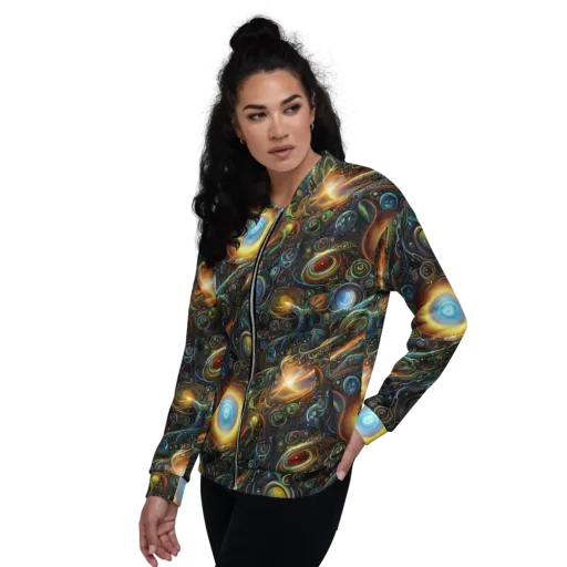 Ferez Vortex on a Bomber Jacket