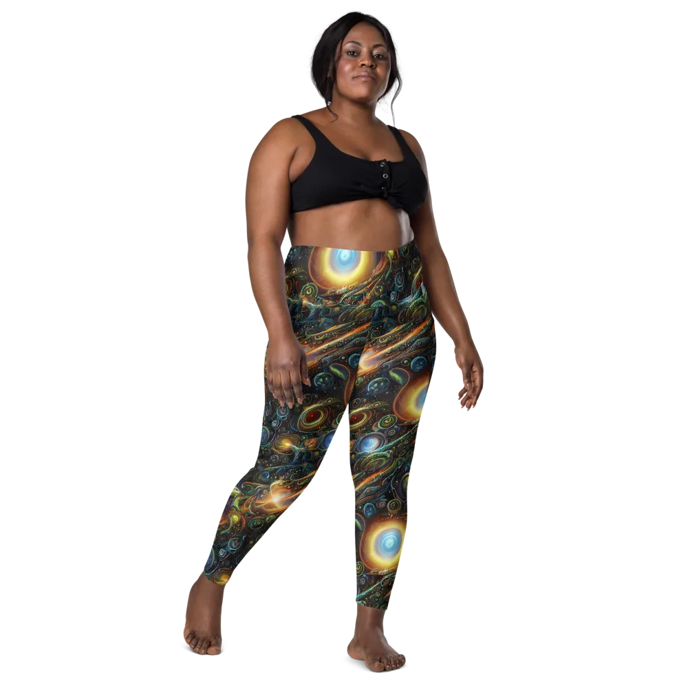 Ferez Vortex on Leggings with Pockets — Front
