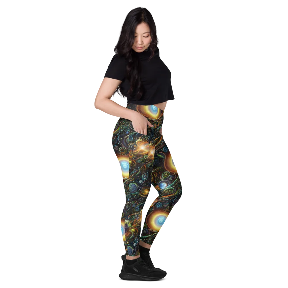 Ferez Vortex on Leggings with Pockets — Right