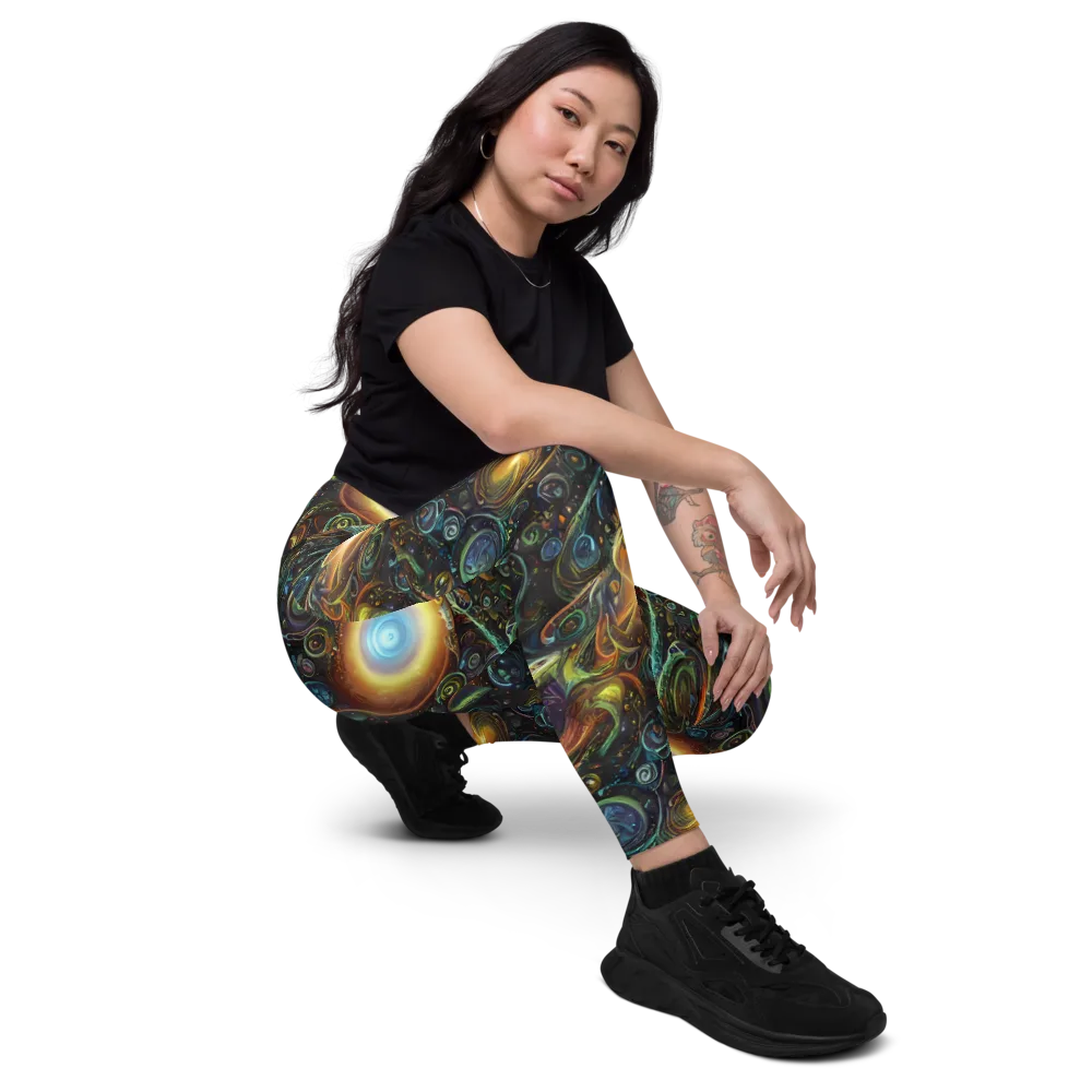 Ferez Vortex on Leggings with Pockets — Right Front