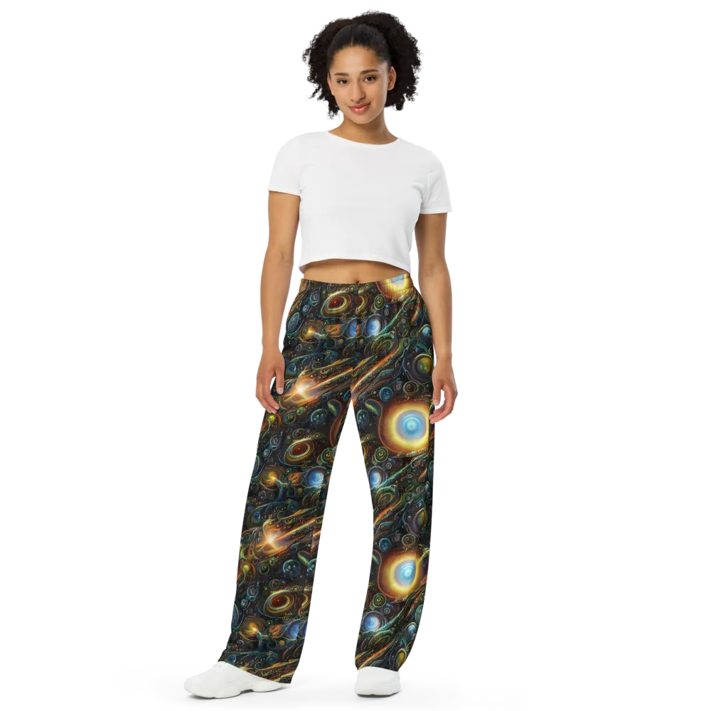 Ferez Vortex on Wide-Leg Pants — Front