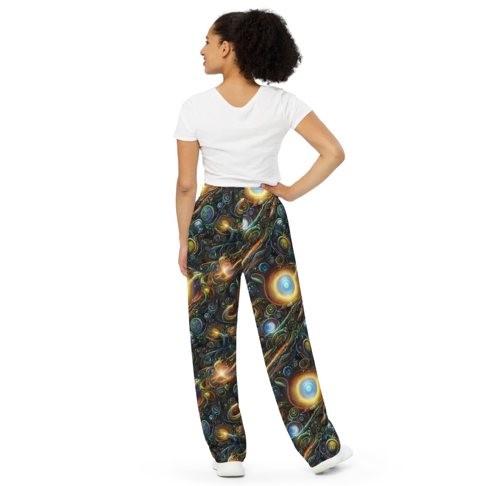 Ferez Vortex on Wide-Leg Pants — Back