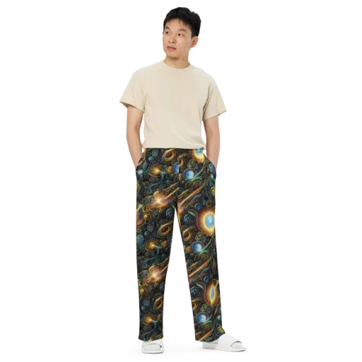 Ferez Vortex on a Wide-Leg Pants
