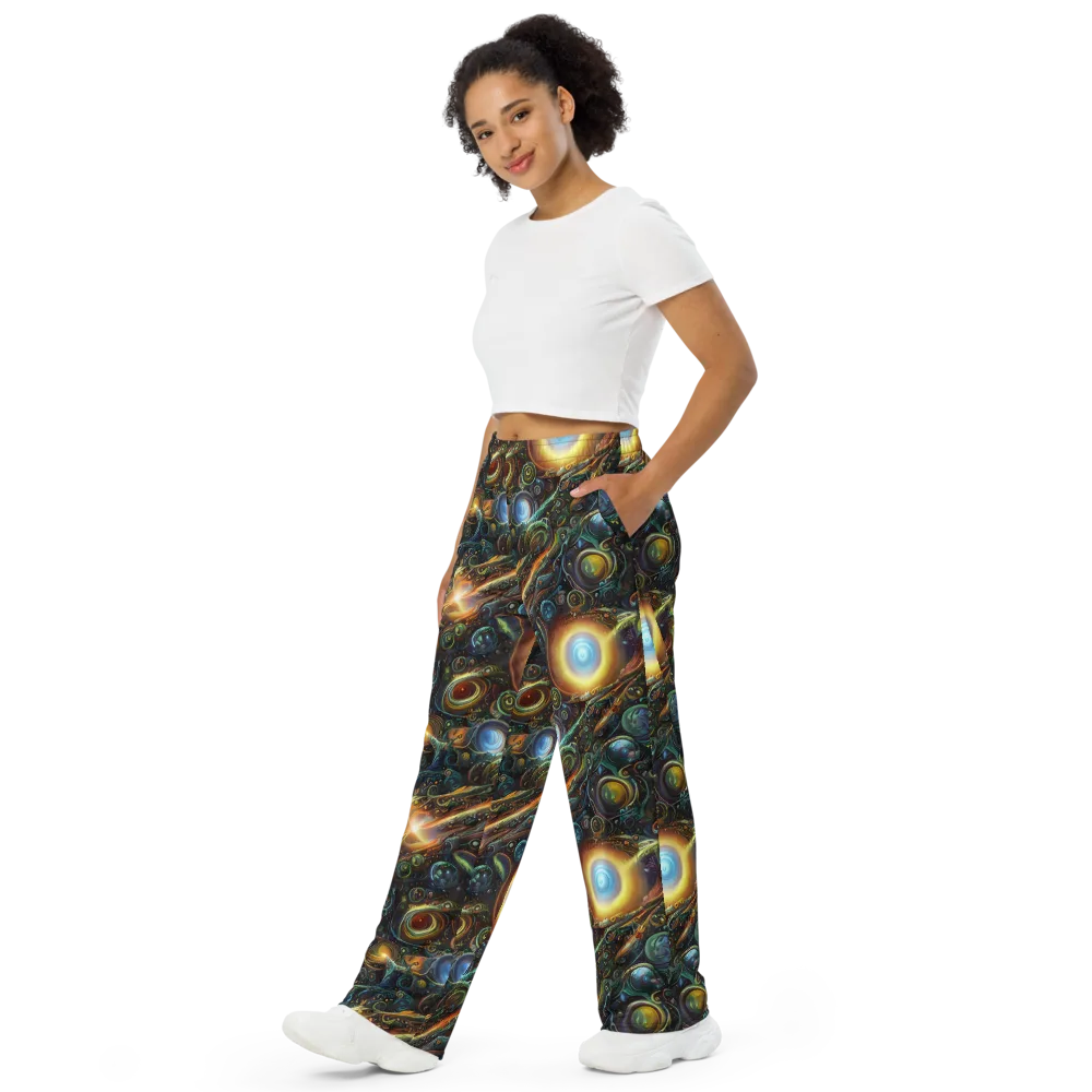 Ferez Vortex on Wide-Leg Pants — Left Front