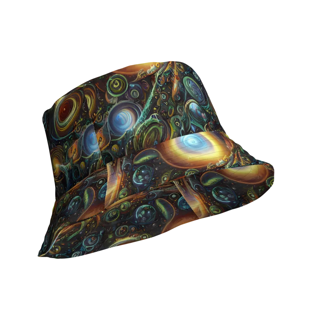 Ferez Vortex on Reversible Bucket Hat — Product details Outside