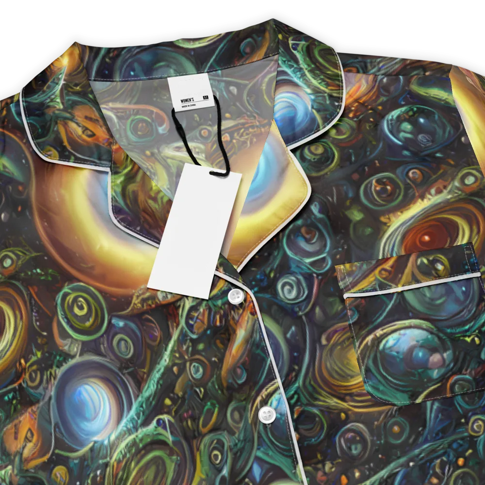 Ferez Vortex on Women's Short Sleeve Pajama Top — Product details