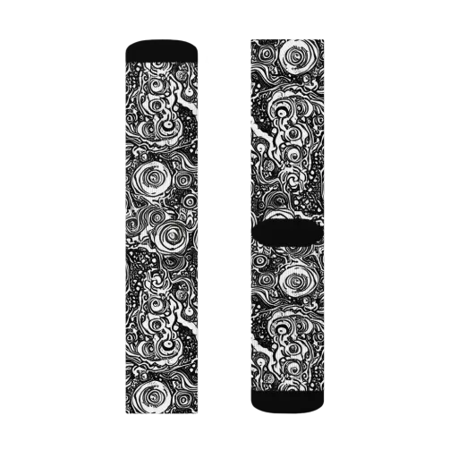 Swirling Stories on a Socks