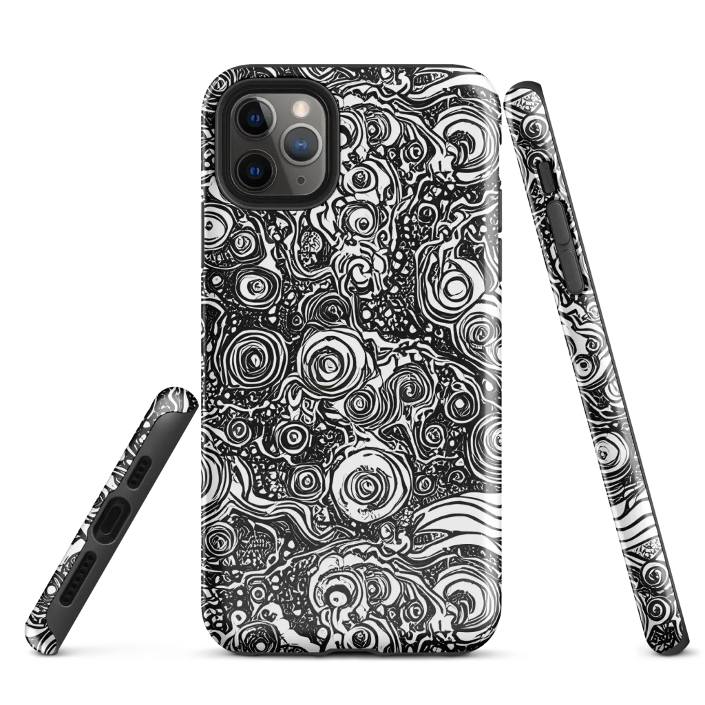 Swirling Stories on Tough Case for iPhone® — Front