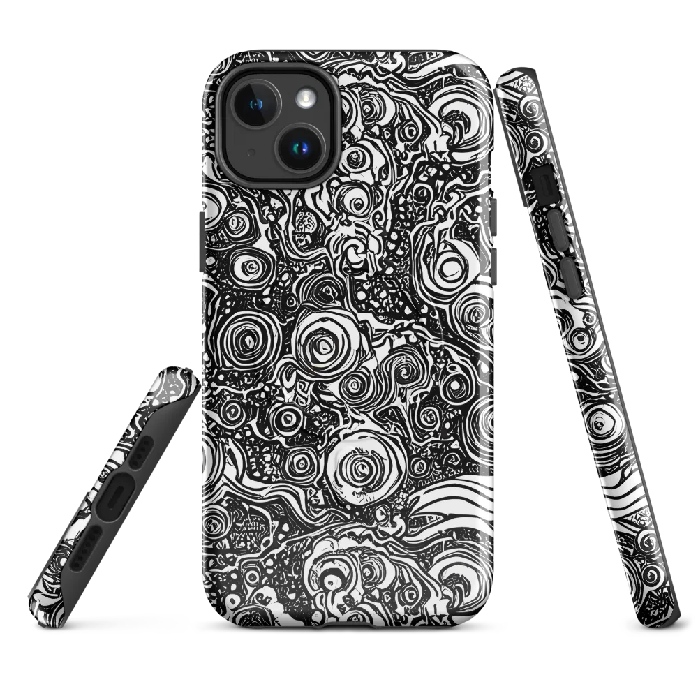 Swirling Stories on MagSafe Tough Case for iPhone® — Front