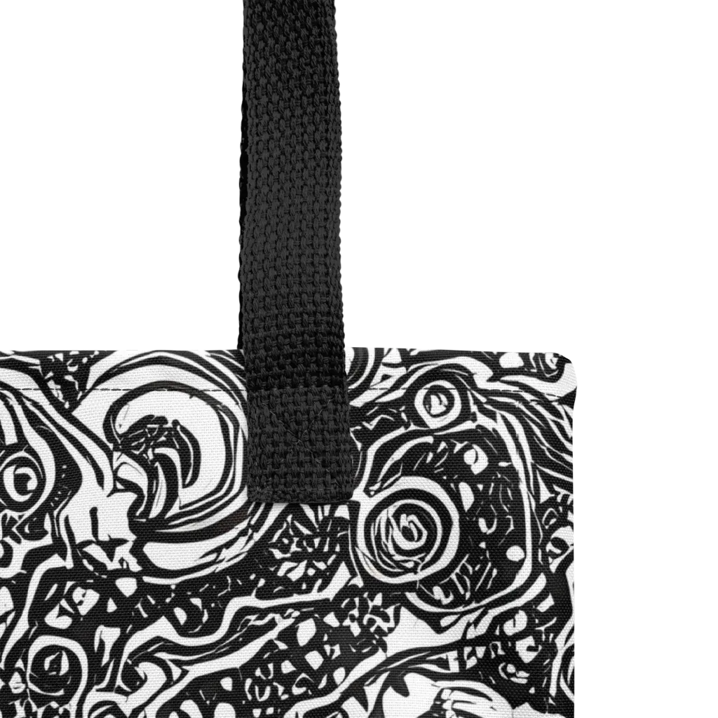 Swirling Stories on Tote Bag — Product details
