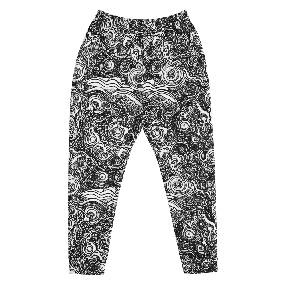 Swirling Stories on Men's Joggers — Front