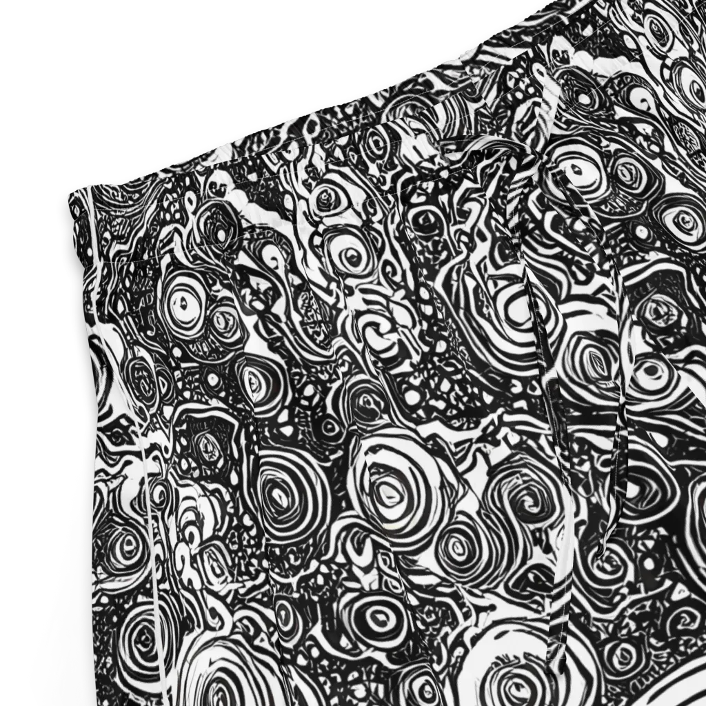 Swirling Stories on Women's Pajama Shorts — Product details
