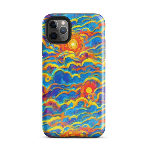 Chroma Ripple on a Tough Case for iPhone®