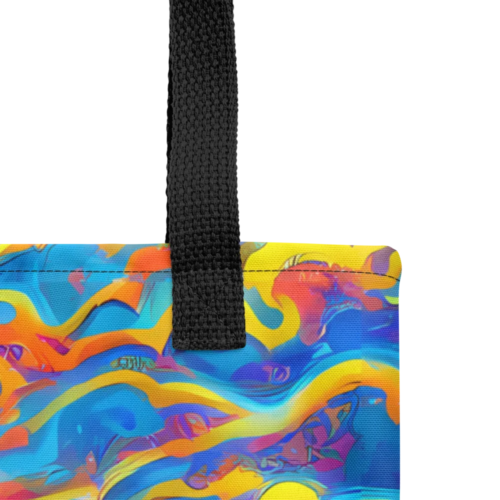 Chroma Ripple on Tote Bag — Product details