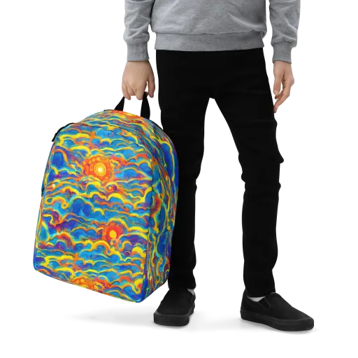 Chroma Ripple on a Minimalist Backpack