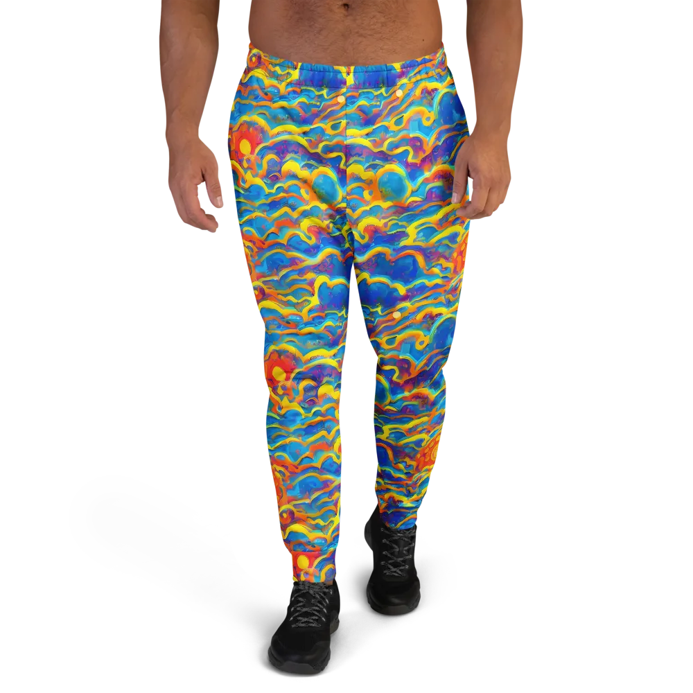 Chroma Ripple on Men's Joggers — Front