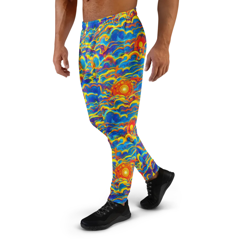 Chroma Ripple on Men's Joggers — Left