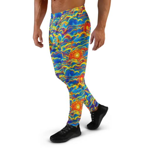 Chroma Ripple on a Men's Joggers