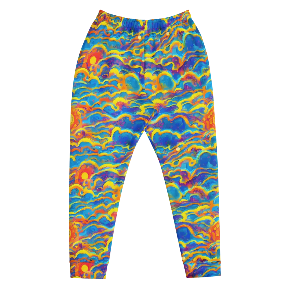 Chroma Ripple on Men's Joggers — Front