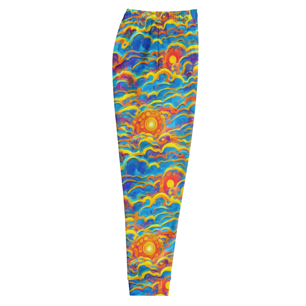 Chroma Ripple on Men's Joggers — Right