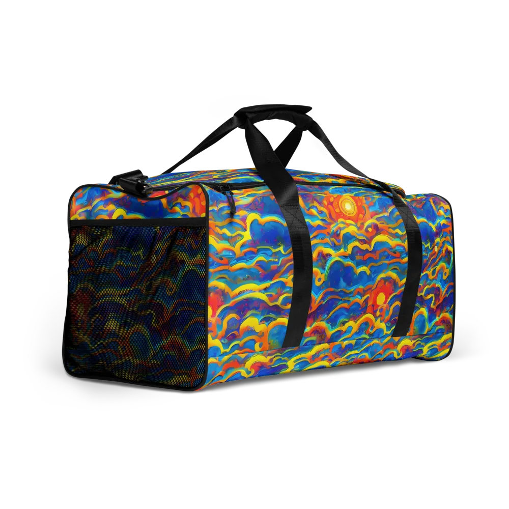 Chroma Ripple on Duffle Bag — Right Front