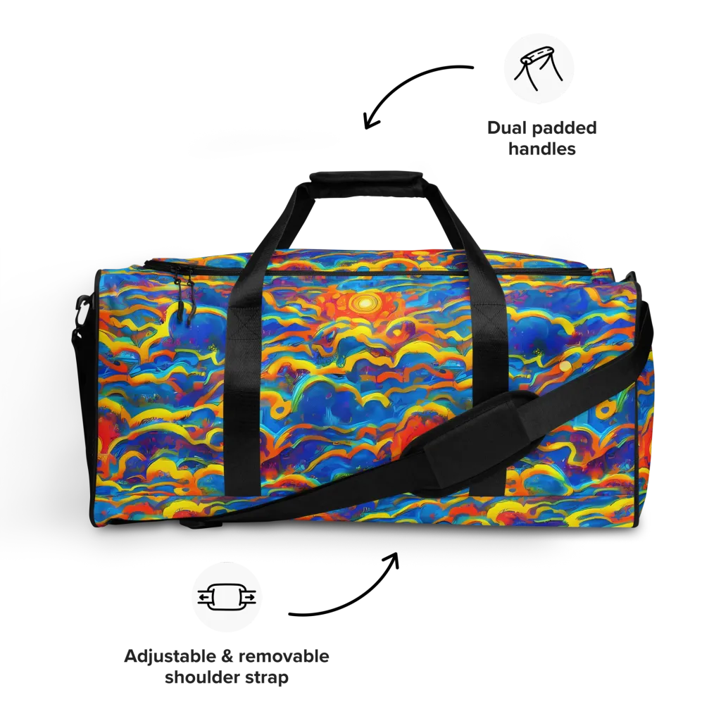 Chroma Ripple on Duffle Bag — Front
