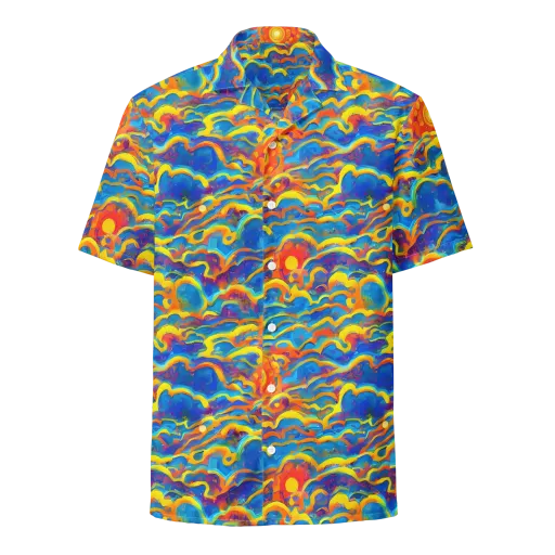 Chroma Ripple on a Button Shirt