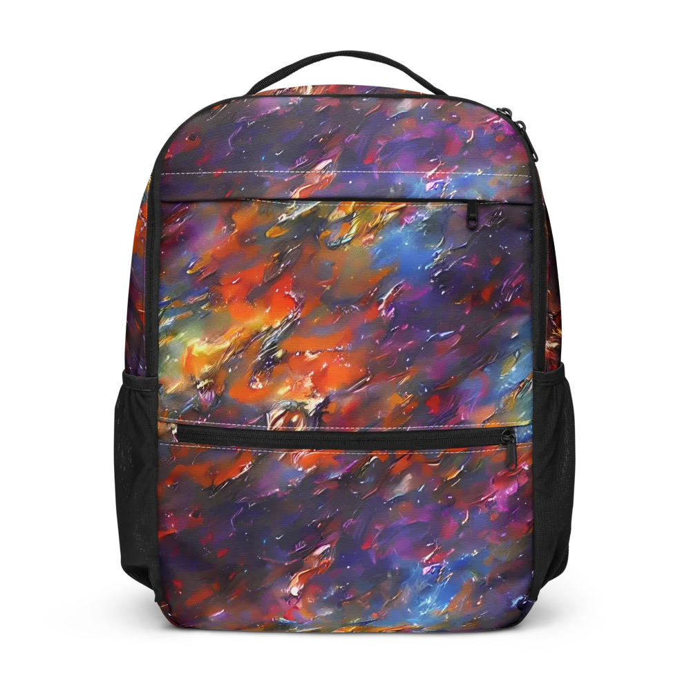 Auroral Ripples on Utility Backpack — Front