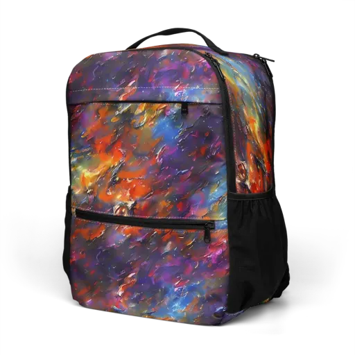 Auroral Ripples on a Utility Backpack