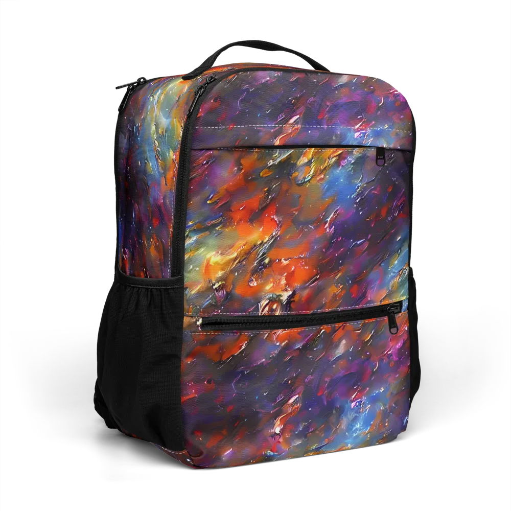 Auroral Ripples on Utility Backpack — Right Front