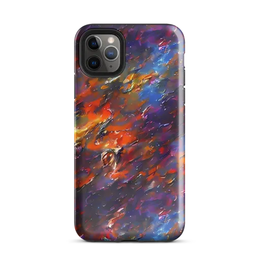 Auroral Ripples on a Tough Case for iPhone®