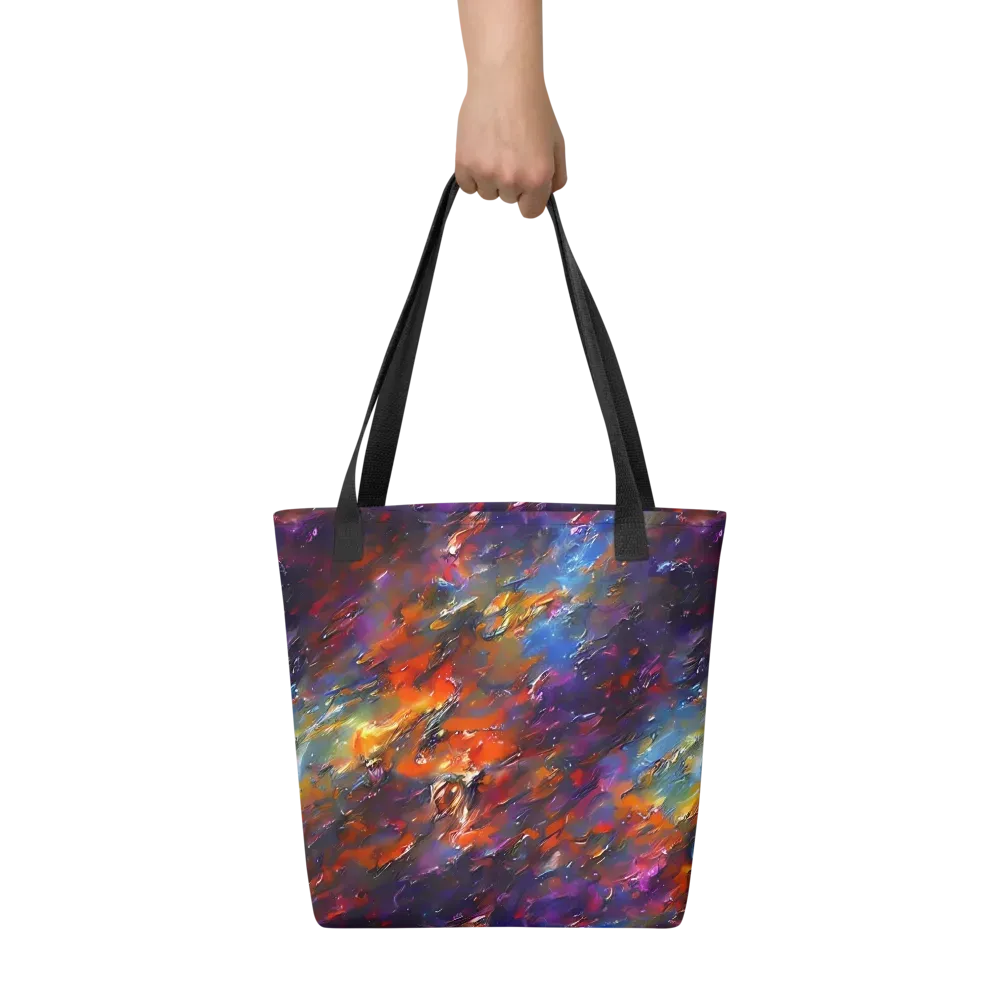 Auroral Ripples on Tote Bag — Front