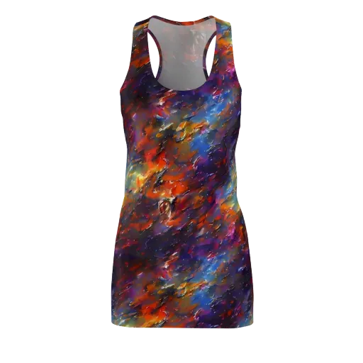 Auroral Ripples on a Racerback Dress