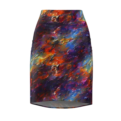 Auroral Ripples on a Pencil Skirt